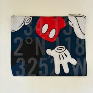 Herschel Disney Mickey Mouse Graphic Pouch - Blue and Red